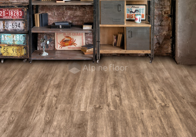Кварц-виниловый SPC ламинат Alpine Floor Grand Sequoia ECO / Гранд Секвоя ЭКО 11-11 Секвойя Маслина